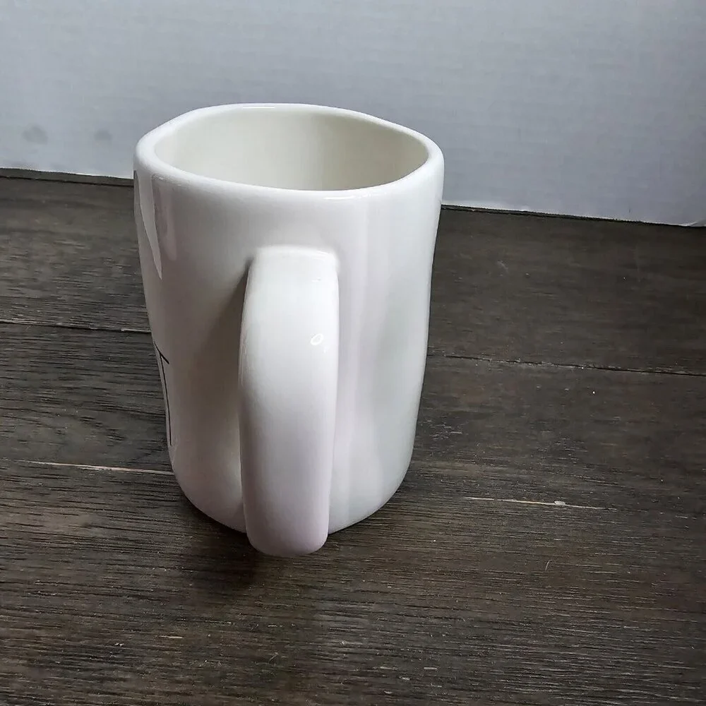 Rae Dunn Artisan Hop To It Easter Coffee Mug Magenta 2021 Farmhouse